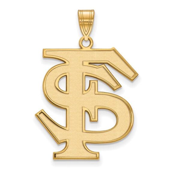 14k Yellow Gold Florida State XL Pendant